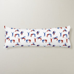 Greco Roman Wrestling Pattern Seitenschläferkissen