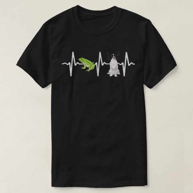 Gree Tree Frog Papillon Heartbeat  T-Shirt (Design vorne)