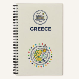 Greece Heritage & Parthenon Photo Archive Journal Notizbuch