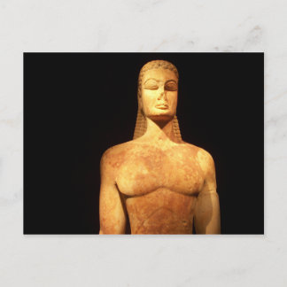 Greece Kouros of the Sacred Gate postcard Postkarte
