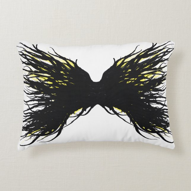 Greed Abstract 7 Deadly Sins Alcohol Ink Art Dekokissen (Vorderseite)