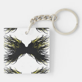 Greed Abstract 7 Deadly Sins Alcohol Ink Art Schlüsselanhänger