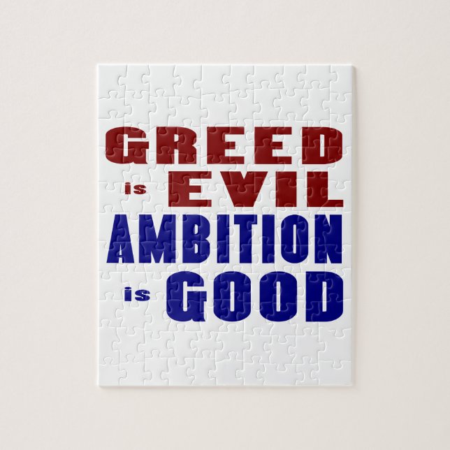 Greed and Ambition Puzzle (Vertikal)