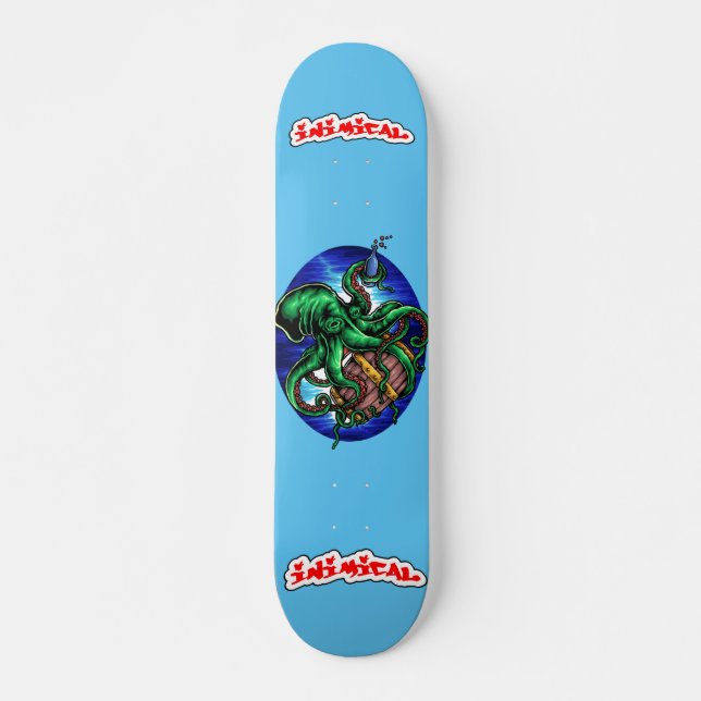 Greedy Octopus Deck Skateboard (Vorne)