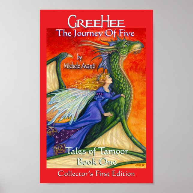 GreeHee The Dragon & Fairy Princess Loni Poster (Vorne)