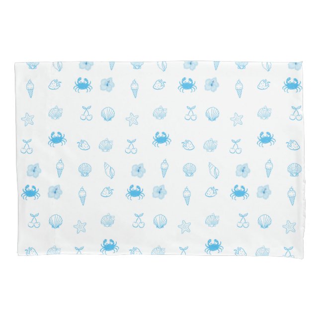 Greek Beach Minimalist Kissenbezug (Vorderseite)