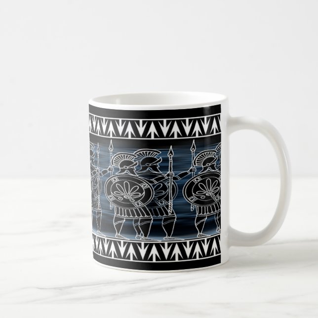 Greek Black Figur Troop Tasse (Rechts)