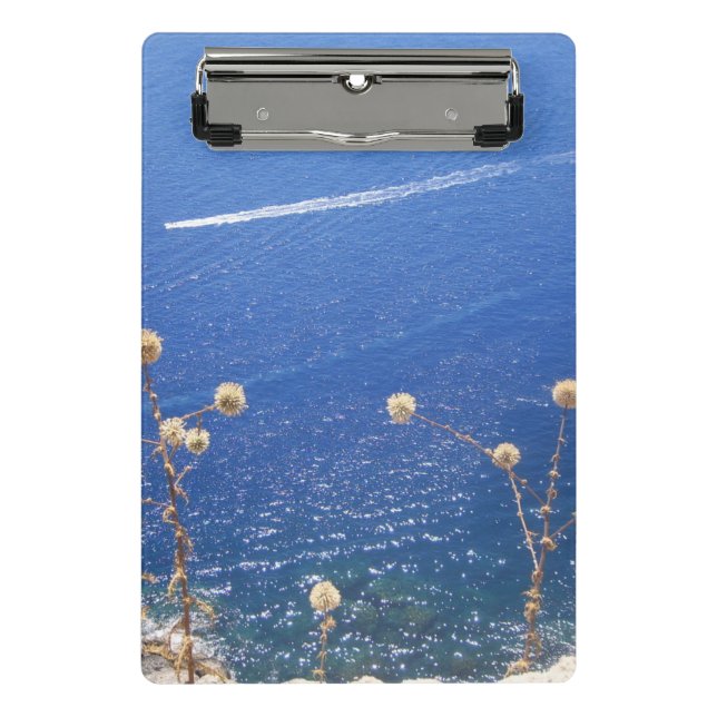 Greek Blue Sea Mini Klemmbrett (Vorderseite)