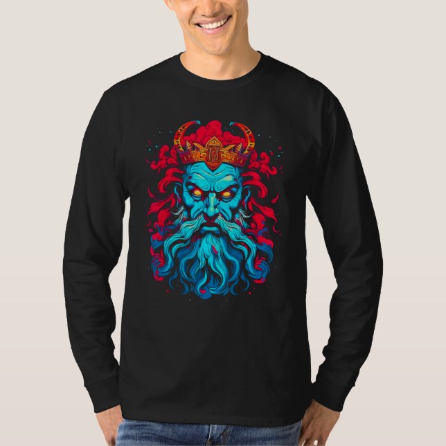 Greek Mythology God of Death Hades T-Shirt (Vorderseite)