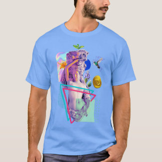 Greek Statue Damwave 2 T-Shirt
