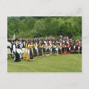 Greek Traditional Dance Postkarte