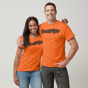 Greek&Tyler blaues Baseball-Shirt T-Shirt