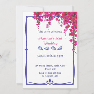 Greek Vibes Birthday Einladung