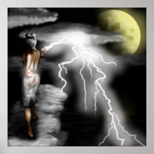 GreekGods-Zeus Poster