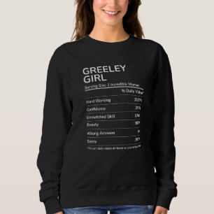 Greeley Girl Colorado Heimat Sweatshirt