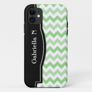 Green 2-Tone Zickzack Black Frame iPhone 5 Gehäuse Case-Mate iPhone Hülle