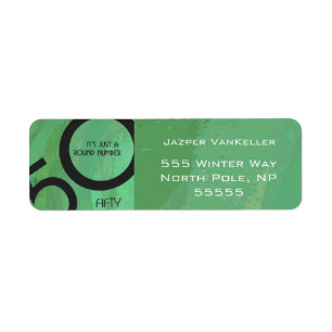 Green 50 Decade Geburtstag