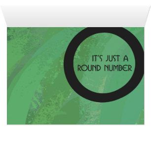 Green 70 Decade Geburtstag