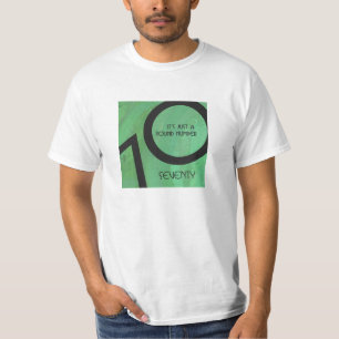Green 70 Decade Geburtstag T-Shirt