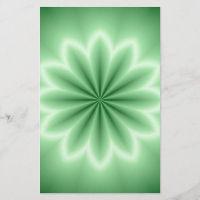 Green Abstrakt Star (Vorderseite)