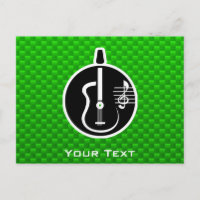 Green Acoustic Guitar
