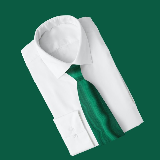 Green Agate Marmor elegant Neck Tie Krawatte (Von Creator hochgeladen)