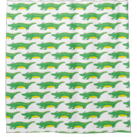 Green Alligator Croc Crocodile Gator Tier