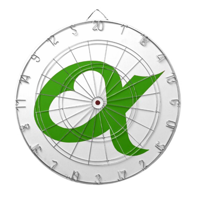 Green Alpheart Dartscheibe (vorne)