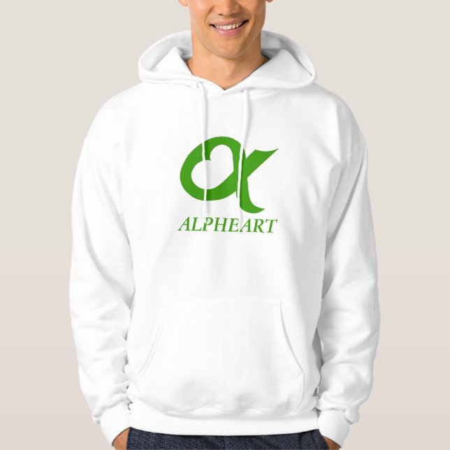 Green Alpheart Hoodie (Vorderseite)