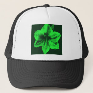 Green Amaryllis Truckerkappe