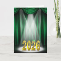 Green and Gold Abschluss 2025 School Colors