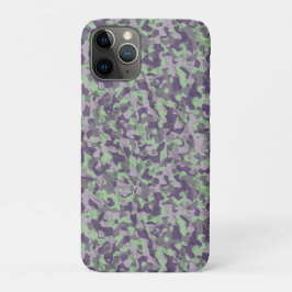 green and purple camo abstract Case-Mate iPhone hülle