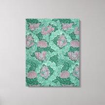 Green and Red Wreath Pattern (von William Morris)