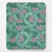 Green and Red Wreath Pattern (von William Morris)