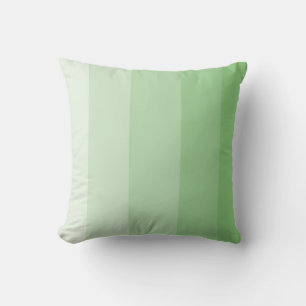 Green Apple Ombre Stripe Kissen