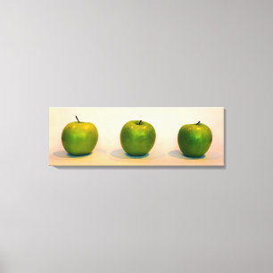Green Apple Trio Leinwanddruck