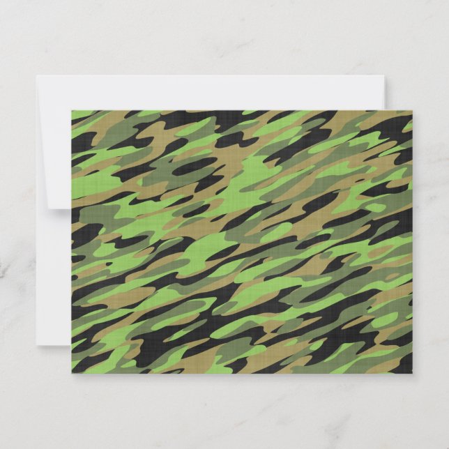 Green Army Camouflage Textured (Vorderseite)