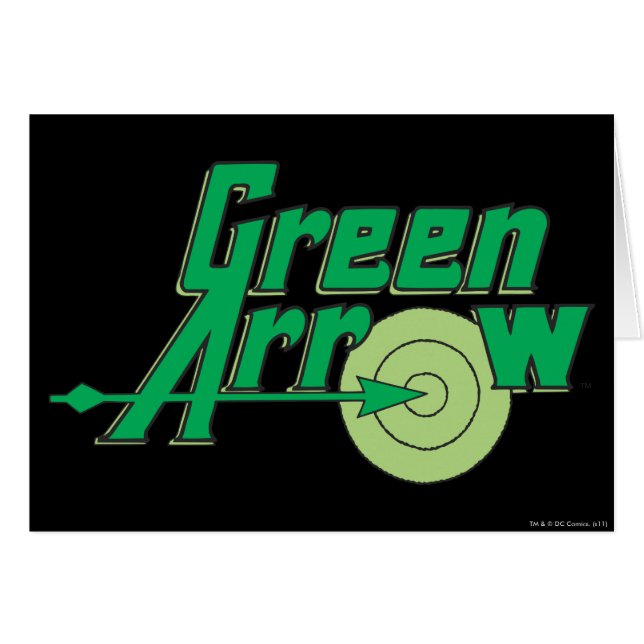 Green Arrow-Logo (Vorderseite (Horizontal))