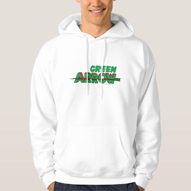 Green Arrow-Logo 2 Hoodie (Vorderseite)