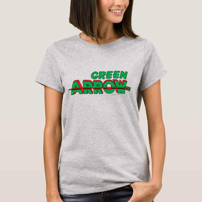Green Arrow-Logo 2 T-Shirt (Vorderseite)
