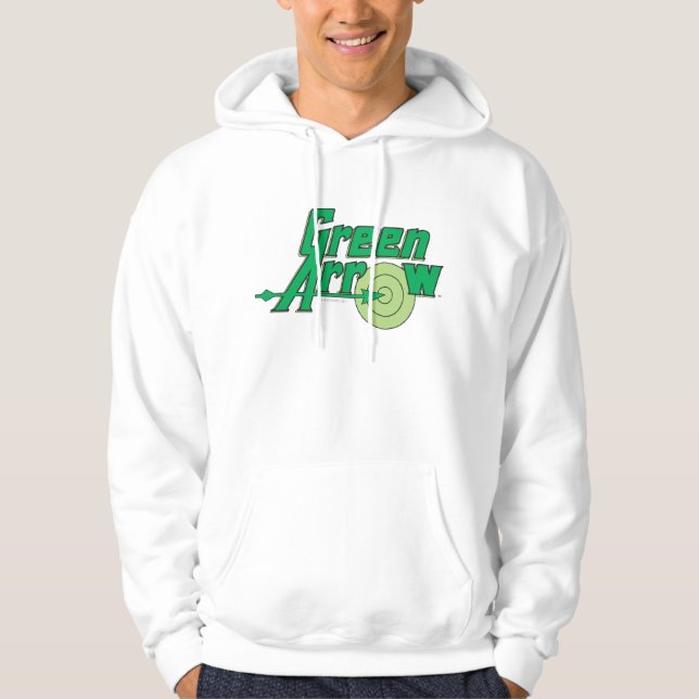 Green Arrow-Logo Hoodie (Vorderseite)