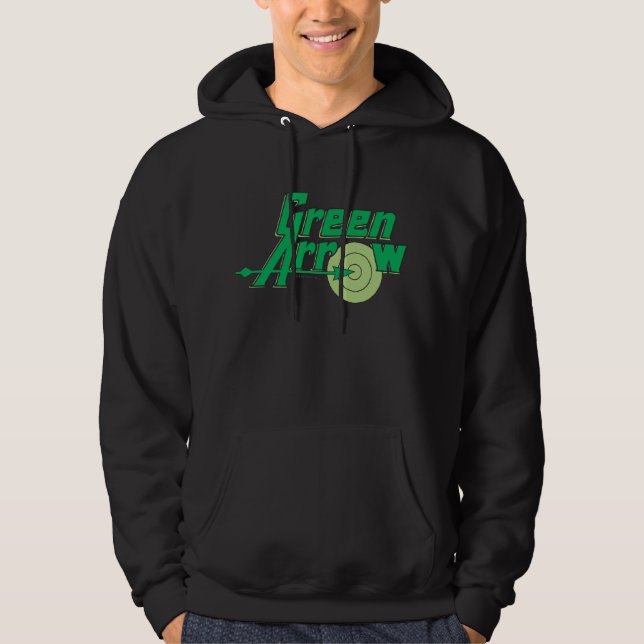 Green Arrow-Logo Hoodie (Vorderseite)