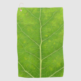 Green Aspen Leaf #11 Golfhandtuch