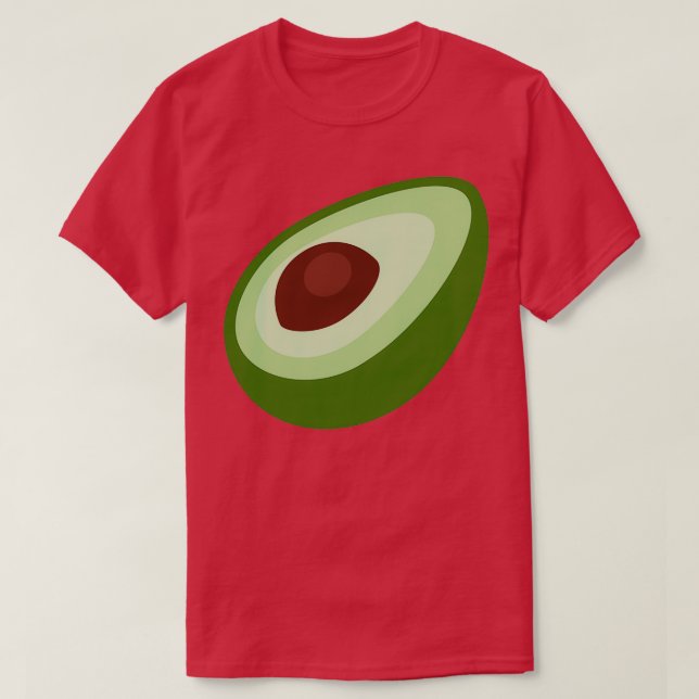 Green Avocado Geschenk für Avocado-Liebhaber 1 T-Shirt (Design vorne)