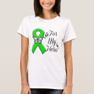 Green Awareness Ribbon für meinen Helden T-Shirt