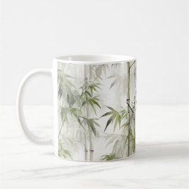 Green Bamboo Mindfulness Yoga Kaffeetasse