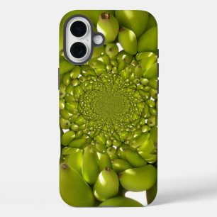 Green Banana Kaleidoskop Art Print/Graphic iPhone 16 Plus Hülle