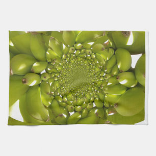 Green Banana Kaleidoskop Art Print/Graphic Handtuch