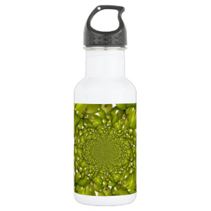 Green Banana Kaleidoskop Art Print/Graphic Trinkflasche