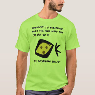 Green Basic 'Awestruck' Boomerangang T-Shirt